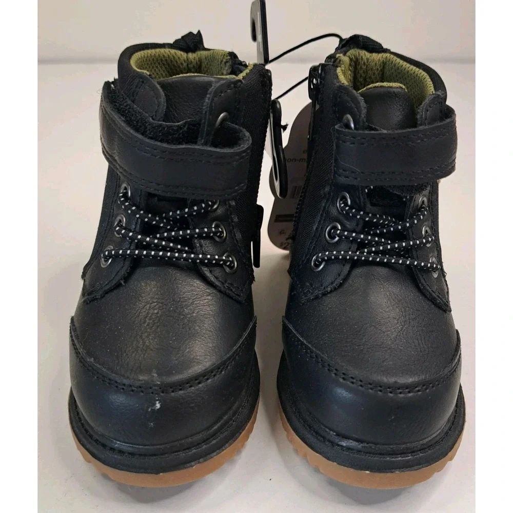 Toddler Boys 3 Pair Boots / Shoes Size 4 and 5  Wonder‎ Nation & Robert David